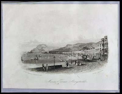 Marine Terrace, Aberystwyth, 1844 - English School